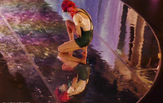 Mirror floor dance work Mirror