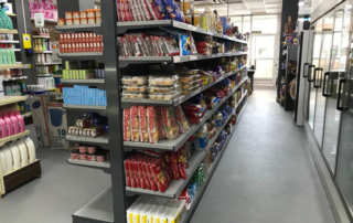 Modulfix vinyl flooring for supermarkets with no need for installation work