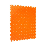 Orange vinyl tile flooring for Modulfix x7 metal car box 2009