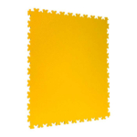 Car workshop safety yellow tile flooring Modulfix x7 solid 1018