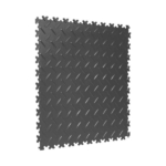 Vinyl flooring vinyl tile gray anti-slip car workshop Modulfix x7 metal 7015