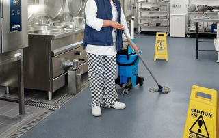 Suprasafe r12 anti-slip vinyl flooring for kitchens