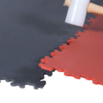 Modulfix solid textured pvc tile puzzle bonding