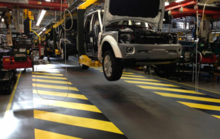 Modulfix industrial flooring installation without stopping your activity