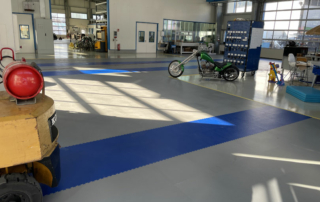 Modulfix® epoxy tile clean resistant industrial flooring