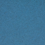 Non-slip PVC flooring for laboratories in rolls of 2m wide and 2,5mm thick, blue color.