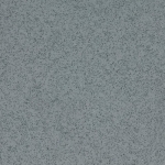 Vinyl flooring safe for industrial kitchens in rolls of 2m wide and 2.5mm thick, gray color.