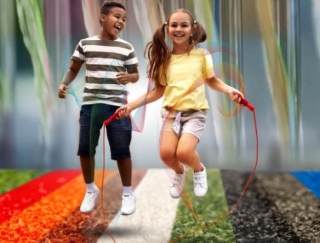 Artificial Turf for Multisport Court for Children