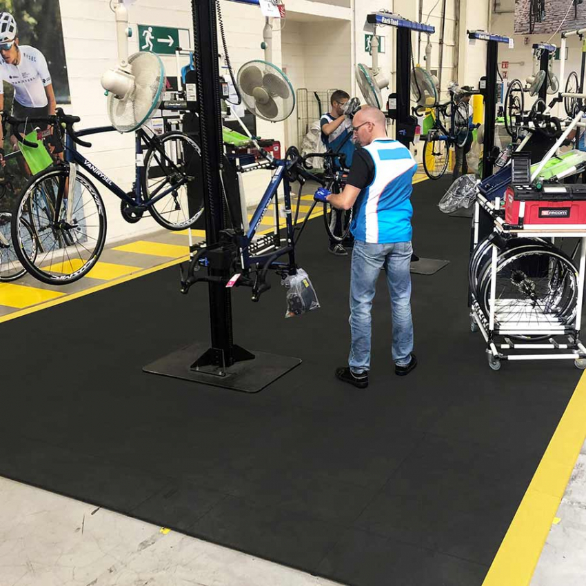 Alfombras modulares sueltas Anti-Fatiga – Supramats Ergo