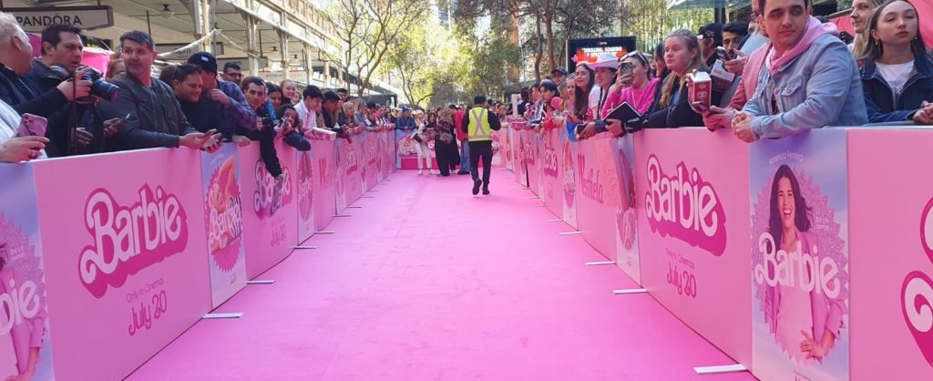 Moqueta Rosa para el Estreno de una película – Velvet