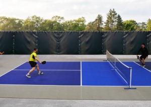 Bergo Ultimate Flow demountable tiles for Pickleball