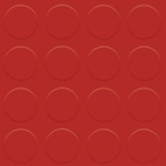Red rubber tiles with pads