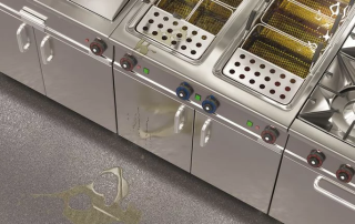 Suprasafe 25 R12 safe floor for areas with grease and liquids