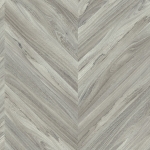 Grey herringbone vinyl parquet for hotels, hallways, reception Bosco Compact