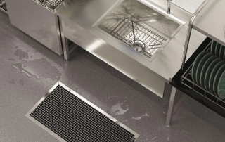 Suprasafe 25 R12 anti-slip, clean, durable, Class 3 flooring